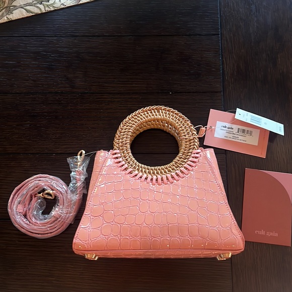 Cult Gaia Pink Chiara Crossbody Bag - Picture 8 of 9